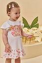 Vestido em malha power 95538 Kukiê Bebê Menina Vestido em malha power 95538 Kukiê Bebê Menina