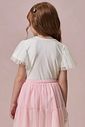 Blusa em cotton e tule 95884 Infanti Infantil Menina Blusa em cotton e tule 95884 Infanti Infantil Menina