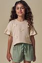 Blusa em meia malha 94489 Infanti Infantil Menina Blusa em meia malha 94489 Infanti Infantil Menina