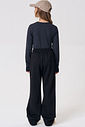 Calça wide leg em malha tecno new 90865 Vic Teen Menina Calça wide leg em malha tecno new 90865 Vic Teen Menina