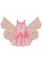 Fantasia de borboleta em malha UV e tule. 97391 Infanti Infantil Menina Fantasia de borboleta em malha UV e tule. 97391 Infanti Infantil Menina