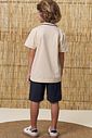 Conjunto de camisa polo em piquet com elastano e bermuda em linho santorine 99062 LucBoo Infantil Menino Conjunto de camisa polo em piquet com elastano e bermuda em linho santorine 99062 LucBoo Infantil Menino
