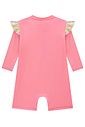 Macacão em malha UV dry com proteção UV 50+ 98432 Infanti Bebê Menina