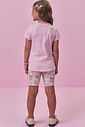 Conjunto de blusa em meia malha e bermuda biker em molecotton 98734 Kukiê Infantil Menina Conjunto de blusa em meia malha e bermuda biker em molecotton 98734 Kukiê Infantil Menina