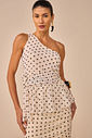Blusa em tule estampado poá 97225 Linzzi