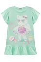 Vestido em meia malha 97946 Infanti Infantil Menina