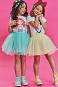 Saia em tule 86134 Kukiê Infantil Menina