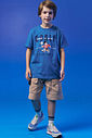 Camiseta em meia malha 94320 Johnny Fox Teen Menino Camiseta em meia malha 94320 Johnny Fox Teen Menino