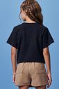 Blusa em meia malha 97941 Vic Teen Menina