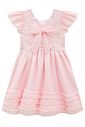 Vestido em tule bordado borboleta e tule com elastano 99147 Infanti Infantil Menina Vestido em tule bordado borboleta e tule com elastano 99147 Infanti Infantil Menina