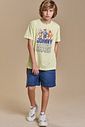Camiseta em meia malha 93893 Johnny Fox Teen Menino