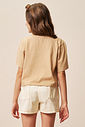 Blusa em meia malha 94387 Vic Teen Menina
