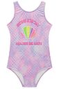Maiô em malha UV dry com proteção UV 50+ 98399 Infanti Infantil Menina Maiô em malha UV dry com proteção UV 50+ 98399 Infanti Infantil Menina