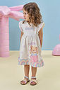 Vestido em malha power 94951 Kukiê Bebê Menina Vestido em malha power 94951 Kukiê Bebê Menina