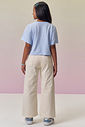 Calça mariner em sarja com elastano 95002 Vic Teen Menina Calça mariner em sarja com elastano 95002 Vic Teen Menina