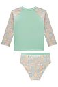 Conjunto de blusa e calcinha em malha UV dry com proteção UV 50+ 93187 Infanti Bebê Menina Conjunto de blusa e calcinha em malha UV dry com proteção UV 50+ 93187 Infanti Bebê Menina