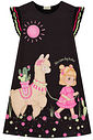 Vestido em meia malha 94262 Kukiê Infantil Menina