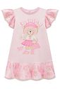 Vestido em molecotton 99022 Kukiê Infantil Menina