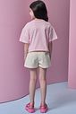Shorts em sarja com elastano 94636 Infanti Infantil Menina