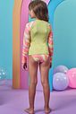 Conjunto de blusa e calcinha em malha com proteção UV50+ 99213 Kukiê Infantil Menina