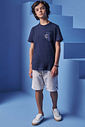 Camiseta em meia malha 98649 Johnny Fox Teen Menino Camiseta em meia malha 98649 Johnny Fox Teen Menino