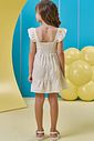 Vestido em linho deluxe 95900 Kukiê Infantil Menina