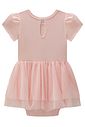 Vestbody em cotton e tule com elastano 98046 Kukiê Bebê Menina Vestbody em cotton e tule com elastano 98046 Kukiê Bebê Menina