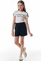 Shorts em alfaiataria tecno cargo 95610 Vic Teen Menina