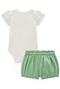 Conjunto de body em suedine e shorts em linho santorini com elastano (Acompanha faixa) 99686 Kukiê Bebê Menina Conjunto de body em suedine e shorts em linho santorini com elastano (Acompanha faixa) 99686 Kukiê Bebê Menina