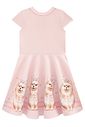 Vestido em fly tech 99121 Infanti Infantil Menina Vestido em fly tech 99121 Infanti Infantil Menina