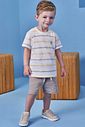 Conjunto de camiseta em meia malha e bermuda em malha active 99411 Johnny Fox Teen Menino Conjunto de camiseta em meia malha e bermuda em malha active 99411 Johnny Fox Teen Menino