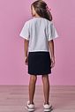 Conjunto de vestido em canelado liz e blusa sobreposição em meia malha 98871 Vic Teen Menina Conjunto de vestido em canelado liz e blusa sobreposição em meia malha 98871 Vic Teen Menina