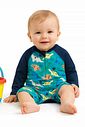 Macacão em malha UV dry com proteção UV50+ 95476 LucBoo Bebê Menino