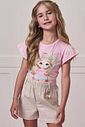 Blusa em meia malha 98580 Infanti Infantil Menina Blusa em meia malha 98580 Infanti Infantil Menina