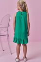 Vestido em viscolinho sarjado 98658 Kukiê Infantil Menina