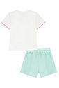 Conjunto de blusa em meia malha e short saia em malha waffle 96587 Kukiê Infantil Menina Conjunto de blusa em meia malha e short saia em malha waffle 96587 Kukiê Infantil Menina