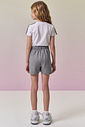 Conjunto de blusa em cotton e short saia em moletom sem pelúcia 96876 Vic Teen Menina Conjunto de blusa em cotton e short saia em moletom sem pelúcia 96876 Vic Teen Menina