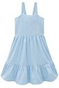 Vestido em tecido plano new positano 95516 Lilimoon Teen Menina