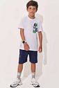 Camiseta em meia malha 97563 Johnny Fox Teen Menino