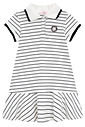 Vestido em cotton fio tinto 95327 Kukiê Infantil Menina Vestido em cotton fio tinto 95327 Kukiê Infantil Menina