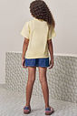 Camiseta over em meia malha 98018 Lilimoon Teen Menina Camiseta over em meia malha 98018 Lilimoon Teen Menina