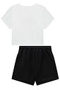 Conjunto de blusa em cotton e short saia em alfaiataria tecno cargo 95943 Vic Teen Menina Conjunto de blusa em cotton e short saia em alfaiataria tecno cargo 95943 Vic Teen Menina
