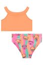 Biquíni em malha com proteção UV50+ 99283 Kukiê Infantil Menina Biquíni em malha com proteção UV50+ 99283 Kukiê Infantil Menina
