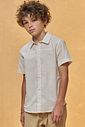 Camisa em verano chambray 96722 Johnny Fox Teen Menino Camisa em verano chambray 96722 Johnny Fox Teen Menino