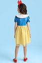 Fantasia de princesa Branca das neves. (Vestido em malha UV e tule) 97602 Kukiê Infantil Menina