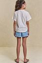 Camiseta over em meia malha 95230 Lilimoon Teen Menina Camiseta over em meia malha 95230 Lilimoon Teen Menina