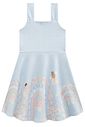 Vestido em fly tech 95861 Infanti Infantil Menina Vestido em fly tech 95861 Infanti Infantil Menina