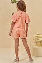 Conjunto de blusa e shorts em malha fresh 95026 Kukiê Infantil Menina Conjunto de blusa e shorts em malha fresh 95026 Kukiê Infantil Menina
