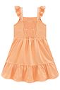 Vestido em linho santorine com elastano 98614 Infanti Infantil Menina Vestido em linho santorine com elastano 98614 Infanti Infantil Menina