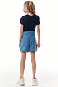 Short saia em jeans 92703 Vic Teen Menina